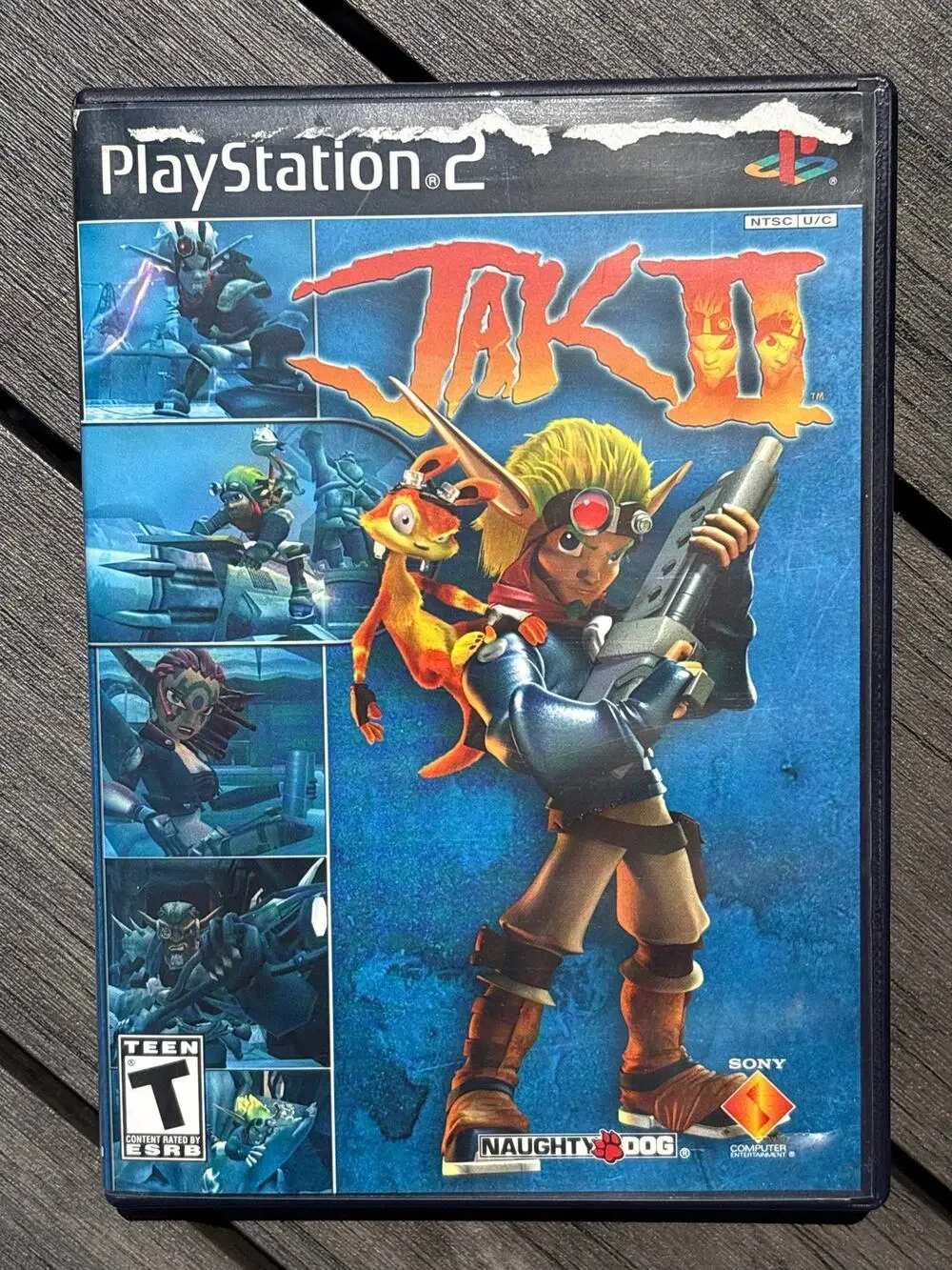 Jak II (Sony PlayStation 2, 2003) Naughty Dog PS2 video game